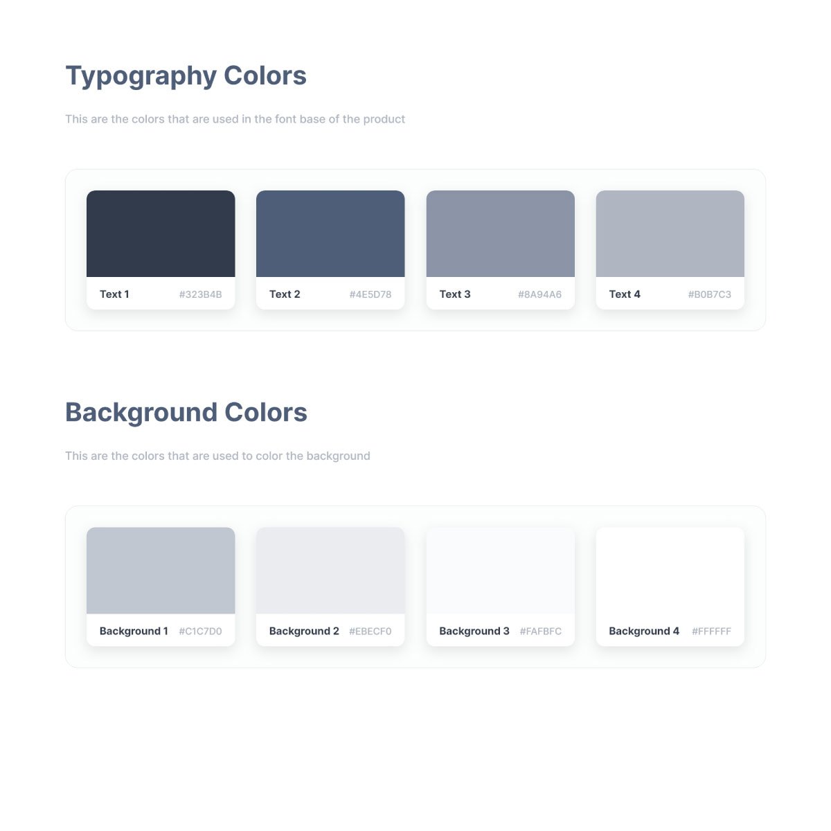Sales Analytics Dashboard style guide: Primary and secondary colours (2).